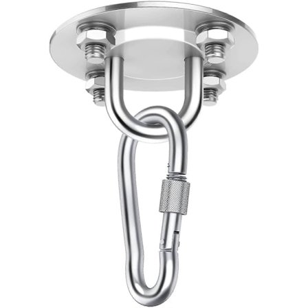 Tak krok hängstol premium rostfritt stål fäste upp till 400KG för hängstol hängmatta boxningssäck slyngtränare yoga tyg markis [DB]