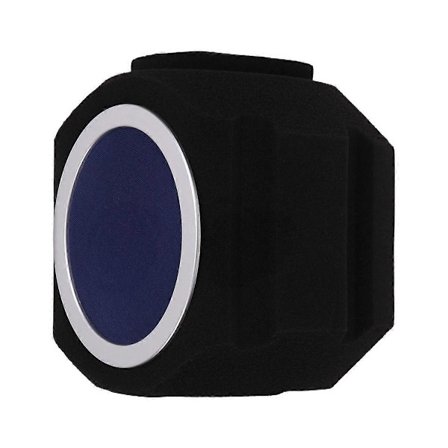 C5 Universal Studio Mikrofon Skärm Liveinspelning Mikrofon Anti-Interferens Brusreducering Vindskydd