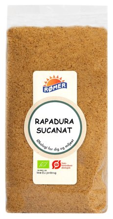Rømer Rørsukker rå (Rapadura Sucanat) Ø 500 g, Helse & Madvarer, Sukker & Sødemidler, Sødemidler