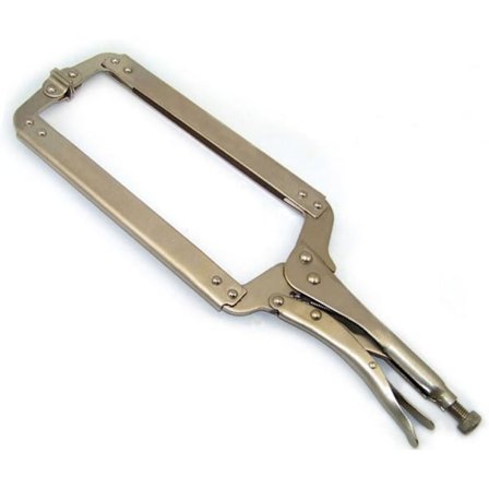 Store Låse-Tang med Stål-Svingpuder C-Klemme Tang