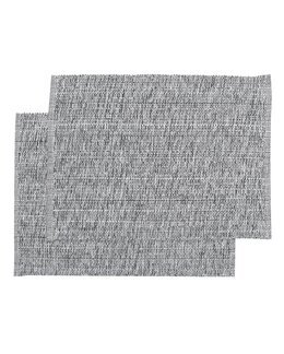 Dækkeservietter Sandra 2-pak Sort