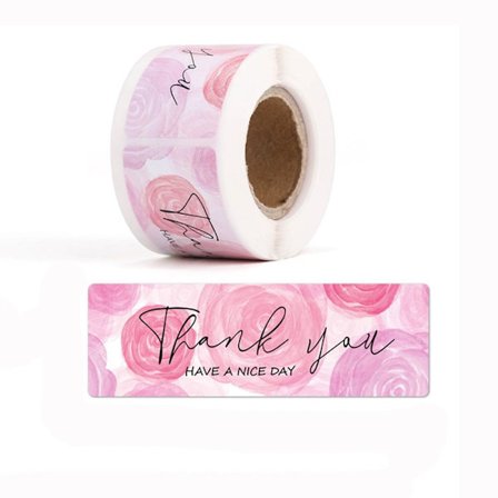 120 st/rulle tack-sigillklistermärken Hälsningsetiketter 5 5