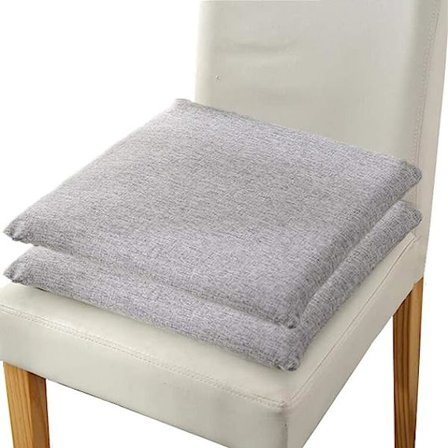 Stolepude, firkantet sædehynde skridsikker blød memory foam pude til