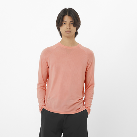 Salomon - Premières couches hauts Vêtements Cifer Seamless Tee U - Impatiens Pink