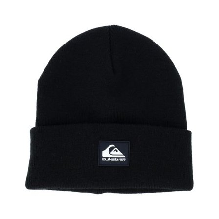 Quiksilver - Svart cuff Beanie - Kids Brigade Beanie True Black Cuff @ Hatstore