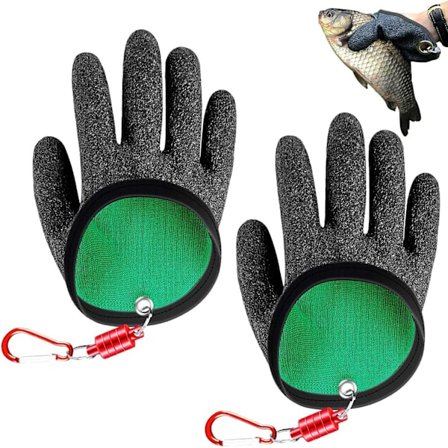 2-pack fiskehandskar Vattentäta Anti-Cut Anti-Cut Puncture Resis