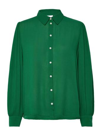 Albasz Shirt Langermet Skjorte Grønn Saint Tropez*Betinget Tilbud