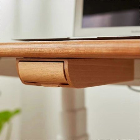 Praktisk opbevaringsboks under skrivebordet, skjult skuffe til hjemmeopbevaring, C