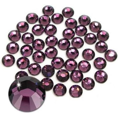 576 stk. limfiks flade bagsiden rhinestones glas diamanter ædelstene til neglekunst håndværk dekorationer tøj sko