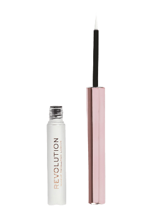 Revolution Super Flick Liquid Eyeliner & ögonpennor Dam Vit 2,4ml