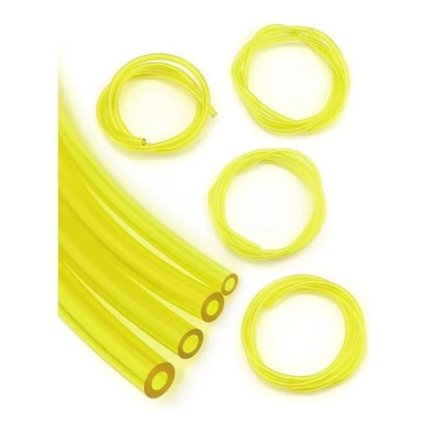 4st Bränsleslang, Bensinrör, 2 x 3,5mm, 2,5 x 5mm, 3 x 5mm, 3 x 6mm för Motorsågar, Blåsare, Gräsklippartillbehör, 1m