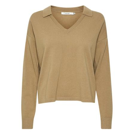 Gestuz Thildagz wool pullover Brun, Dame