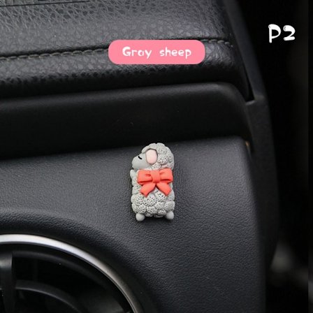 Bildekoration Mini Sova e Djur Resin Bil Motorcykel Bik