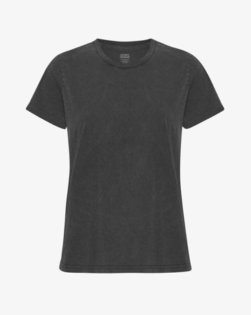 Women Light Organic Tee - Faded Black S