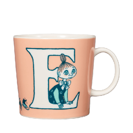 Arabia Muminmugg 40 cl ABC M Kök & matlagning Rosa ONESIZE