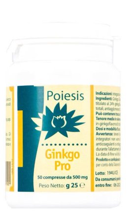 Poiesis Ginkgo Pro 50 Compresse