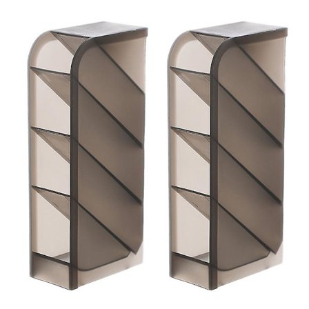 2 stk. Skrivebordsorganisator, Penneholder med 8 rom, for hjemme-, skole- og kontorrekvisita