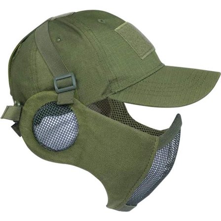 Airsoft Maske - Airsoft Hjelm - Paintball Maske - Airsoft Beskyttelse - Airsoft Tilbehør