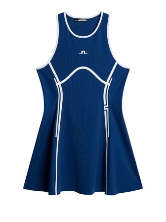 J.Lindeberg - Ina Dress - Tennis - Blue - Women - XL