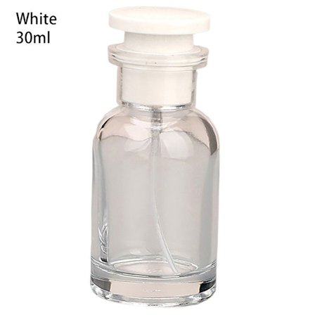 1 Stk Dispensering Sprayflasker Parfume Refill Flaske HVID 30ML
