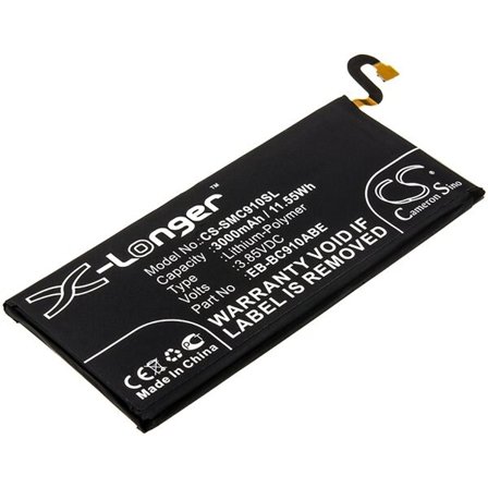 Batteri til SmartPhone, Mobil til Samsung Galaxy C910, SM-C9100, Galaxy C10 Pro