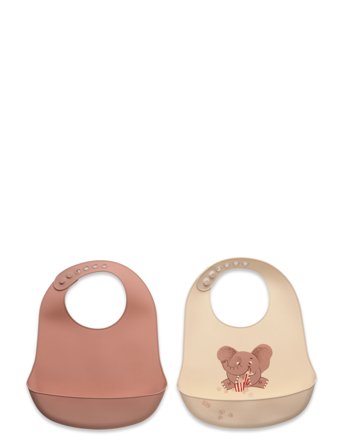 CeLaVi Silicon Bib (2-Pack) - Multi/patterned - ONE SIZE