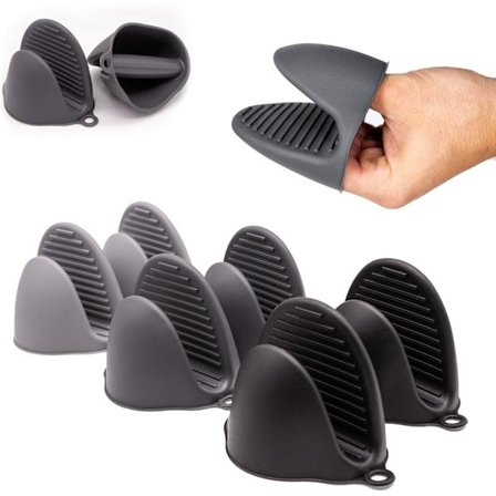 Mini Silikongrytlappar - 3-pack med värmebeständiga grytlappar