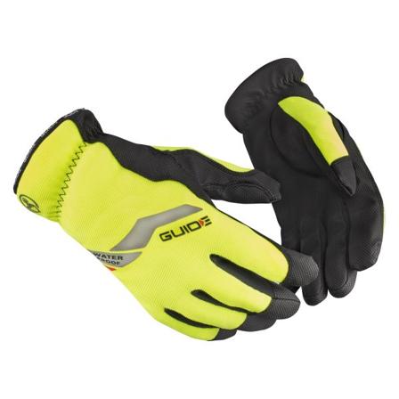 Guide Gloves 5122W Talvikäsineet synteettistä nahkaa, Hi-Viz, soveltuu kosketusnäyttöjen käyttämiseen, vuorillinen 8, Vaatteet
