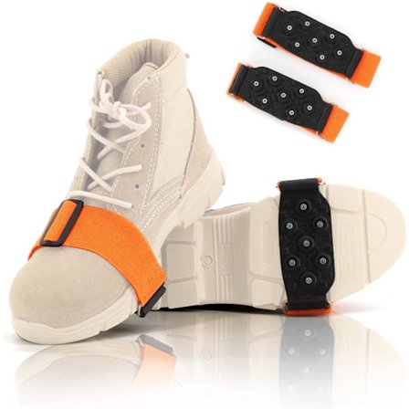 Mid-Sole Isskor Broddar Dragkraft Snögrepp med Volframspikar