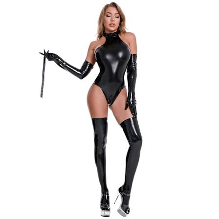 Seksikäs setti mukavalla istuvuudella imarteleva siluetti lahja Musta Black M