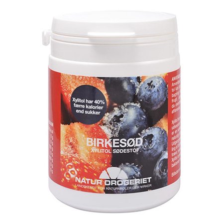 Natur Drogeriet Birkesød Xylitol Pulver 200 g, Helse & Madvarer, Sukker & Sødemidler, Sødemidler