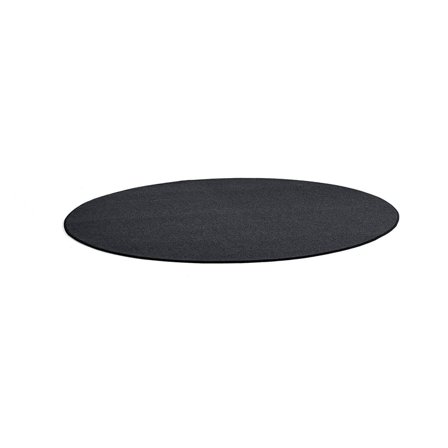 Round rug ADAM, Ø 3000 mm, dark blue