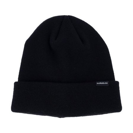 Quiksilver - Svart cuff Beanie - Routine Beanie True Black Beanie Cuff @ Hatstore