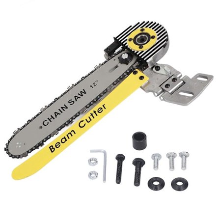 Bjelkekutter sirkelsagblad motorsagfeste adapter stål for trebearbeiding