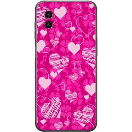 Yhteensopiva Puhelinkuori Samsung Samsung Galaxy Xcover6 Pro PopSydänKuviointi