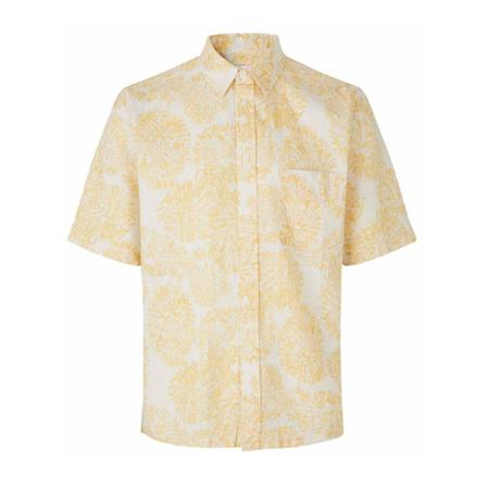Samsøe Samsøe Shirt Gul, Herre Skjorter