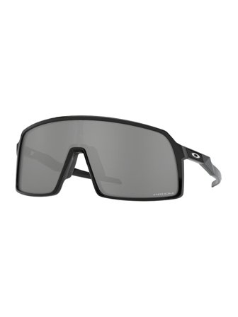 Oakley Sport Performance Men's Sunglasses with a frame made of plastic in black and lenses made of plastic in black