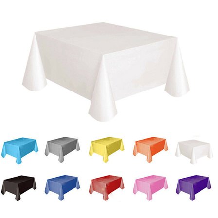 10-pack dukar för juldekorationer, födelsedagar, förlovningar, bröllop, 10 färger, 1 st av varje (137 x 183 cm)