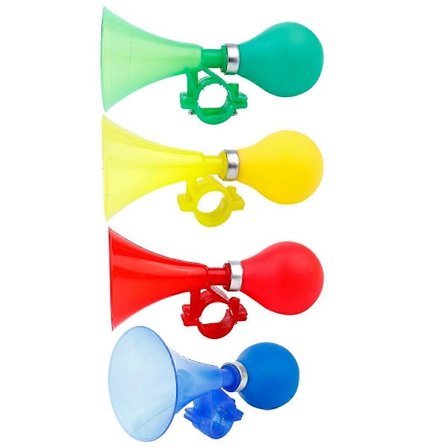 4 st Praktiska Cykelhorn Chic Cykel Lufttryck Horn Hållbart Cykel Högt Horn