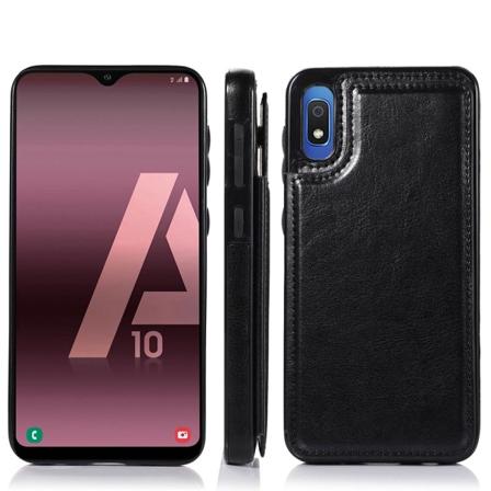 Joustava kansi korttitelineellä NKOBE - Samsung Galaxy A10 Svart