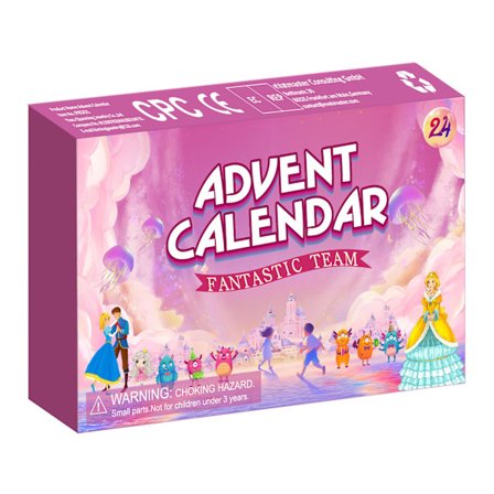 Ny Rose Red Prinsesse Dukke 24 Julerulle Blindboks Julekalender Nedtelling Barn Gave Leke Gaveboks