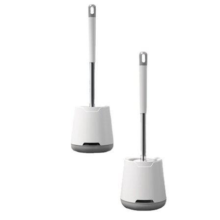 Toiletbørste, Silikone Toiletbørste, EWEIMA Hurtigtørrende Antibakteriel