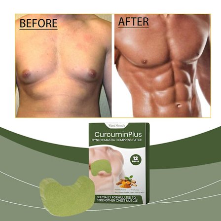 Gynecomastia Kompressionsplaster, Gynecomastia Cellulite Smelteplaster, Gynecomastia Strammende Ingefærplaster, Gynecomastia Cellulite Plaster til 