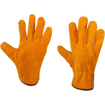 Isolasjonshansker Håndvarmere Oppvarmet Brenner Sveisevotter Tilbehør Resistent Oransje, 1 Par