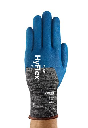 Ansell HyFlex 11-947 Skärskyddshandske polyuteran, ofodrad 7, Arbetskläder