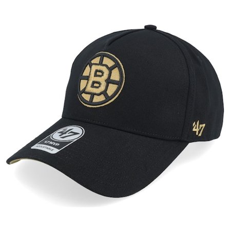 47 Brand - Negro adjustable Gorra - Boston Bruins NHL Shot Tt 47 Mvp Dt Black A-frame Adjustable @ Hatstore