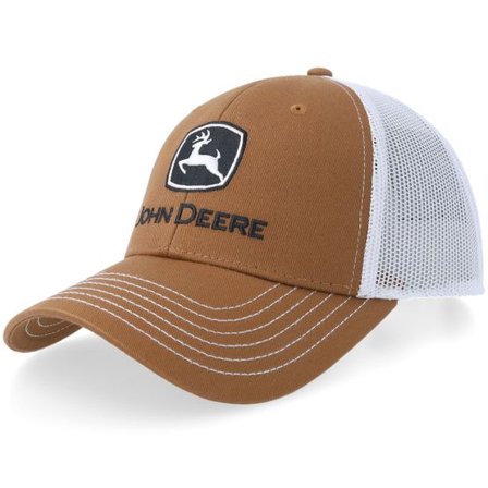 John Deere - Brun trucker Keps - "Logo Brown/White Trucker " @ Hatstore