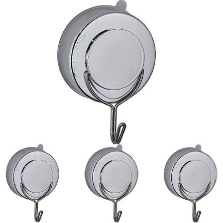 Aftagelige sugekopper 4 stk. kraftige 8 kg CPJ