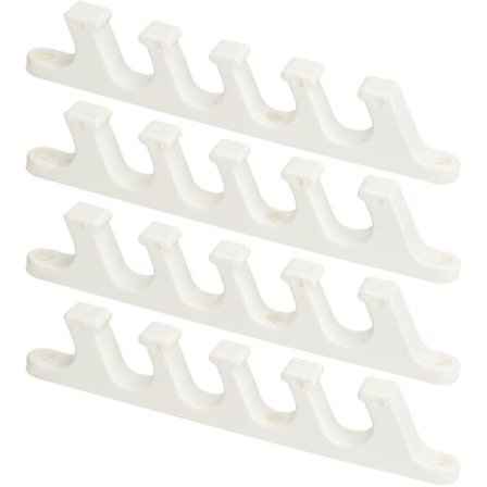 Justerbara schäslongfästen 4-pack, 5-läges reservdelar för utomhusstolar