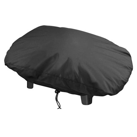 Gasgrill BBQ, Velegnet Grillbetræk til Weber Baby Q, Q100 Q120 og Q1000 Gasgrill, Sort